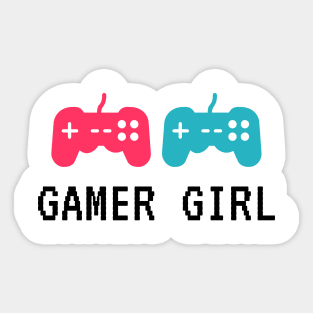 Gamer girl Sticker